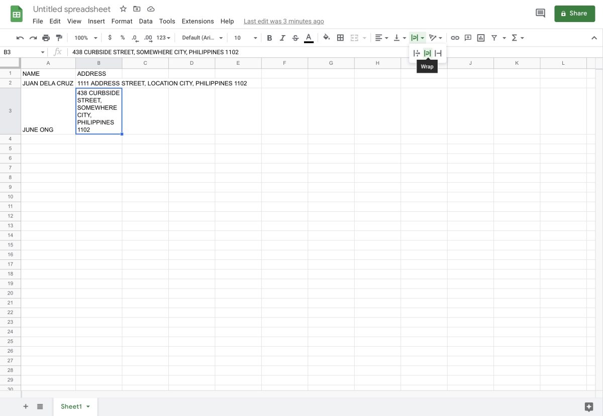How to Wrap Text in Google Sheets? (Guide)