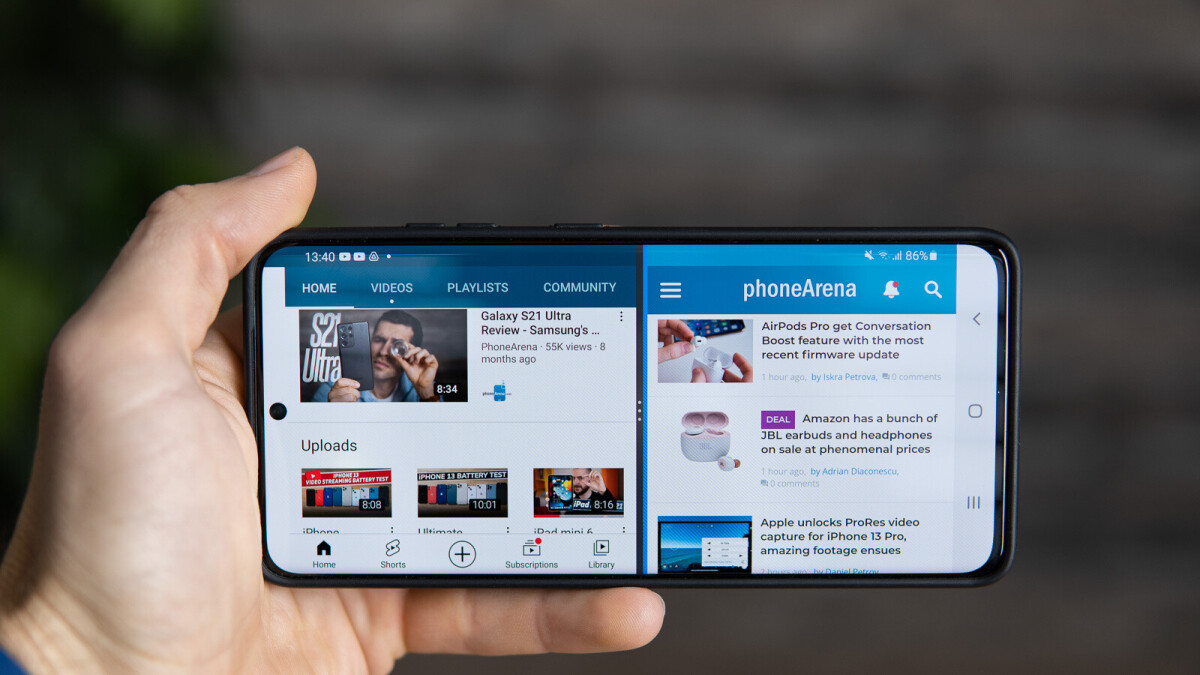 How To Do Split Screen On Android Tablet