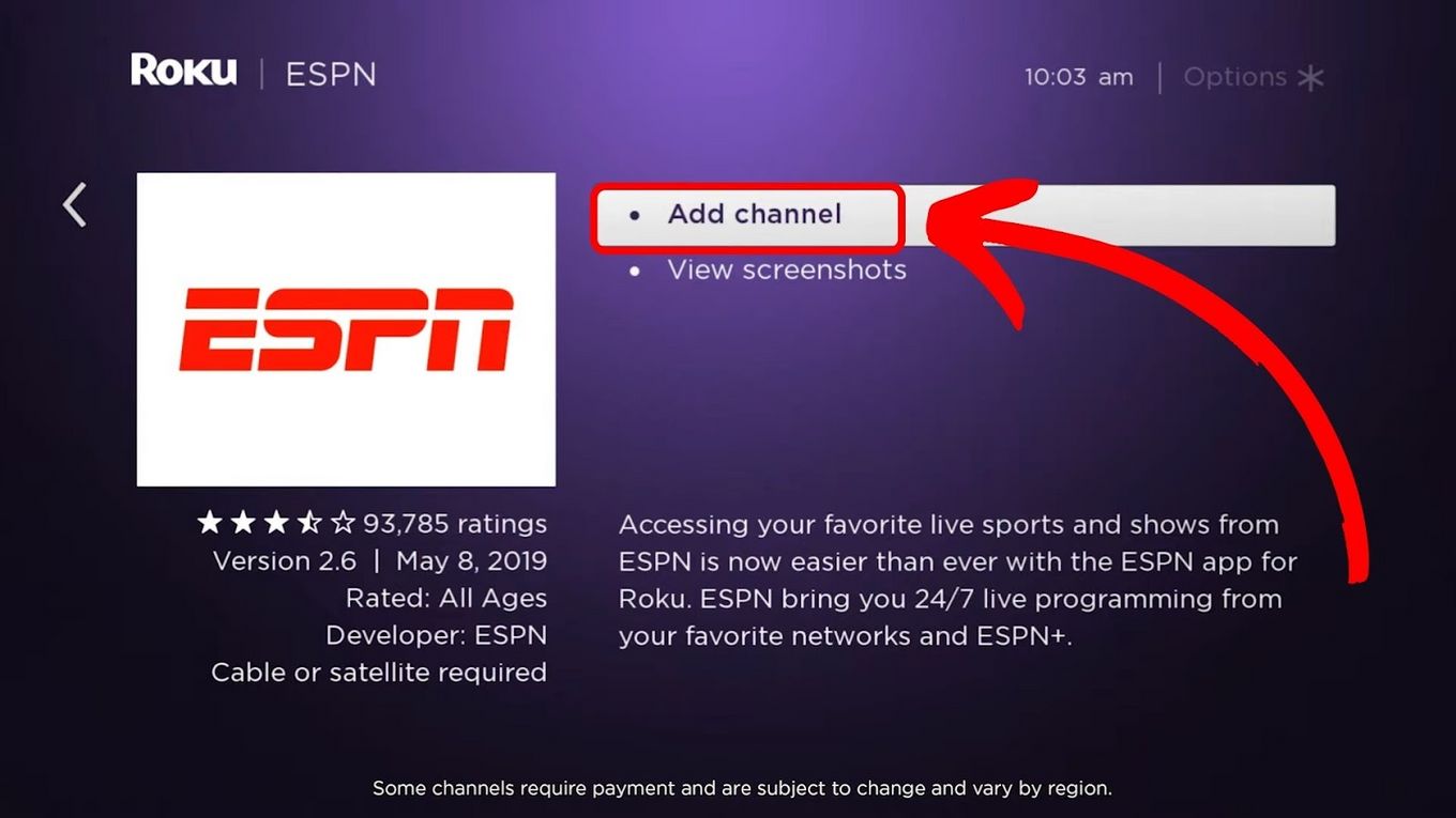 How To Get Sec Network On Roku