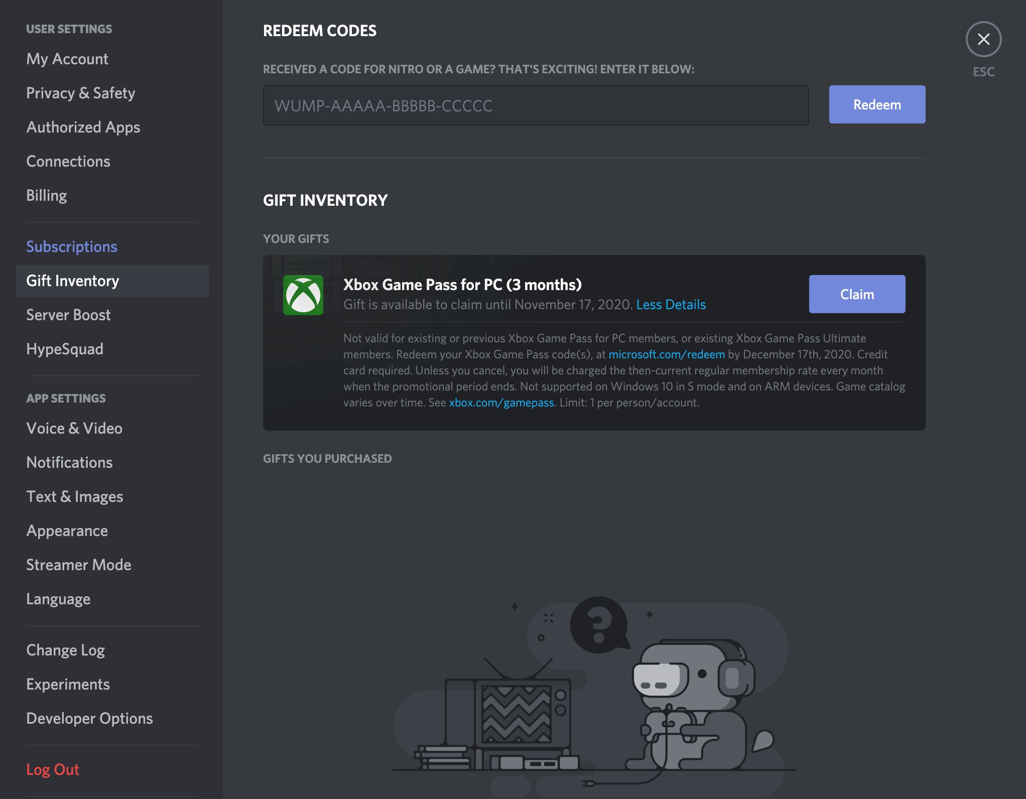How To Redeem Xbox Game Pass Code From Discord