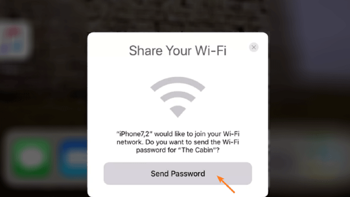 How To Share Wifi Password With Mac