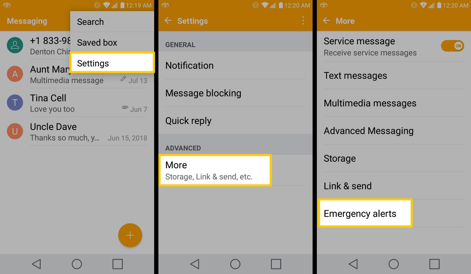 How To Turn Off Amber Alerts On Android