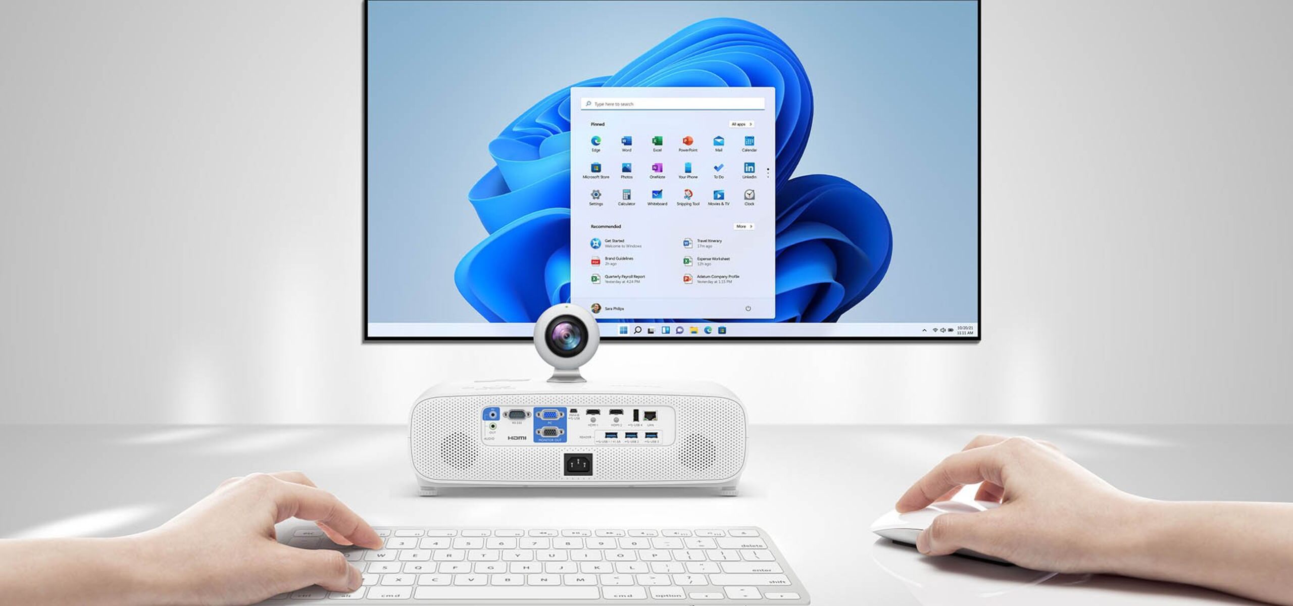 How To Use Projector With Windows 10