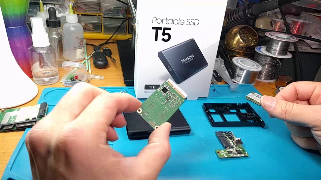 How To Disconnect A Portable SSD T5