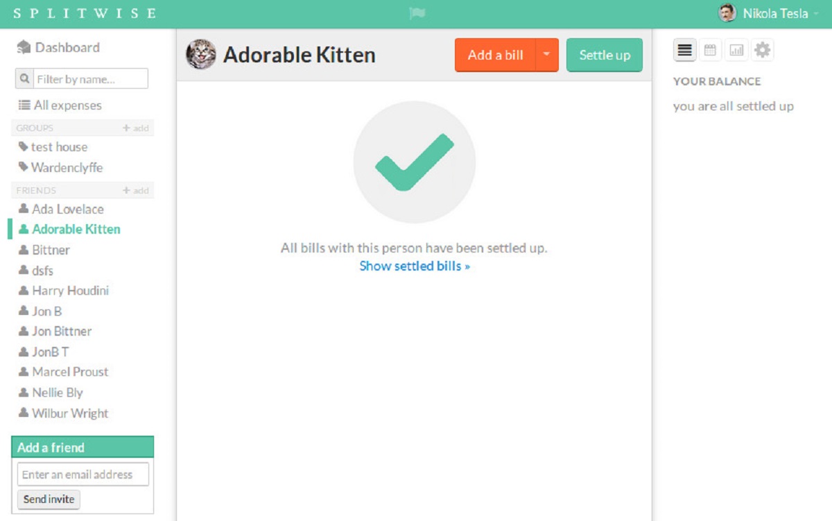 How To Undo A Splitwise Settle Up
