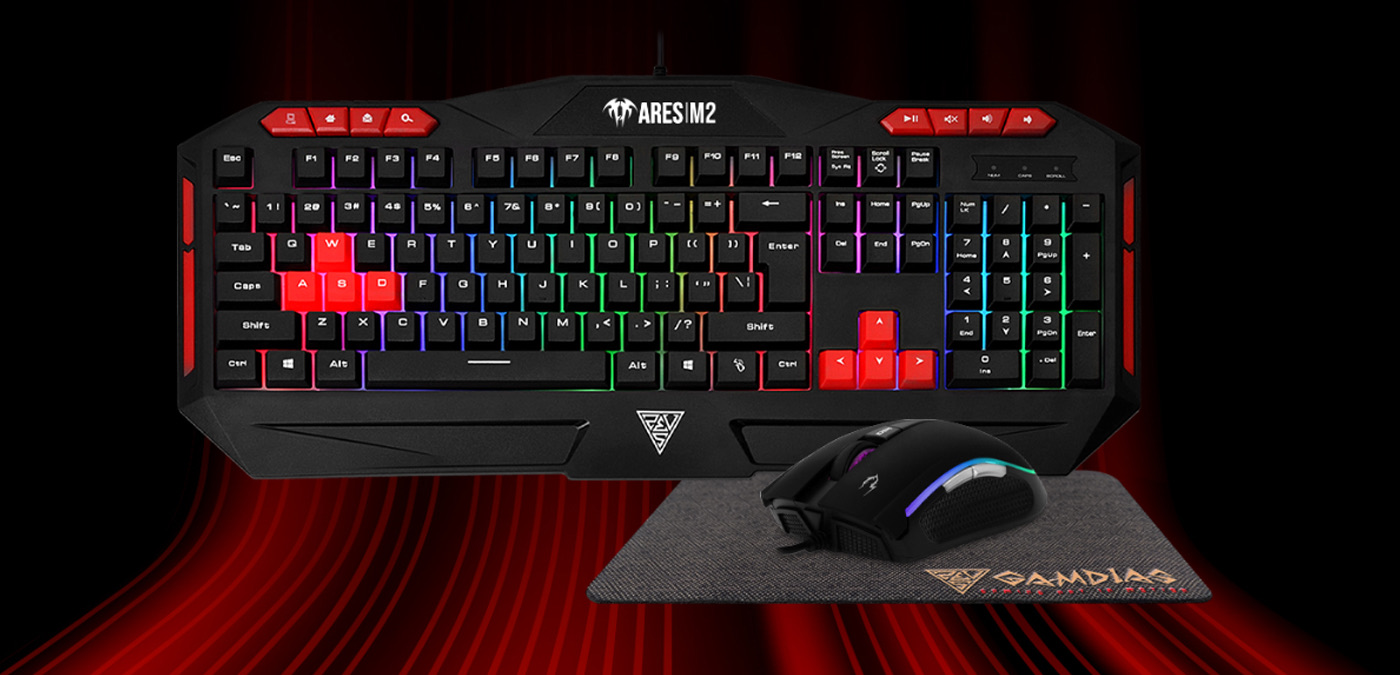 Gamdias Ares Gaming Keyboard How to Change Colors