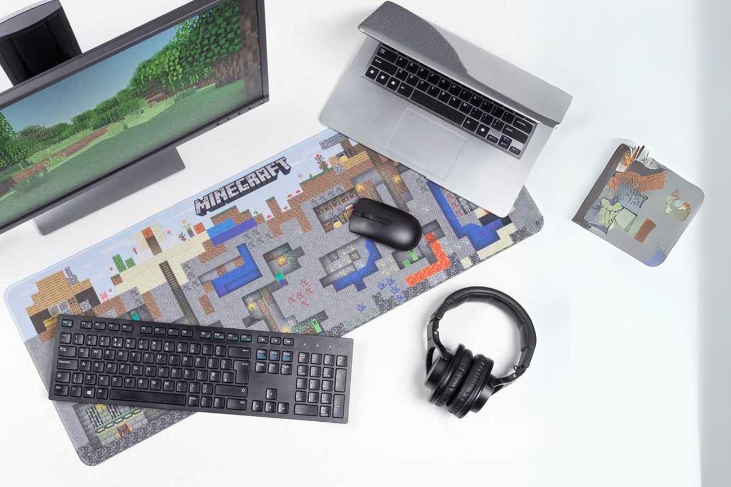 How To Place Objects With A Mouse Pad On Minecraft