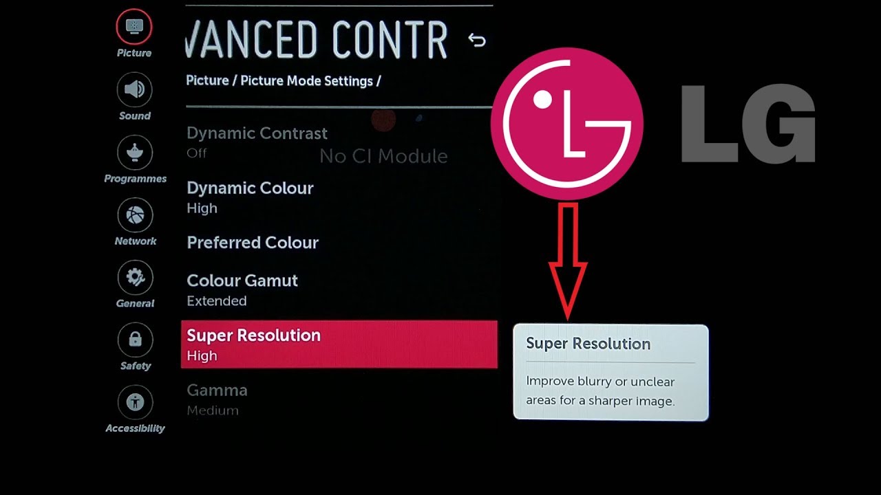 LG 4K OLED TV How to Change Resolution to 4K