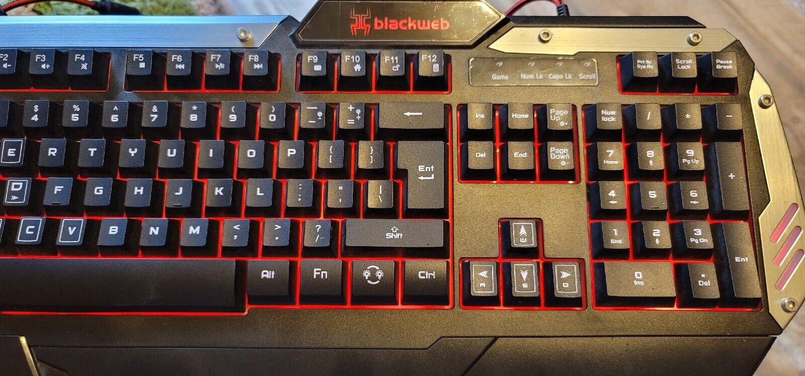 Blackweb Centaur Gaming Keyboard How to Change the Color of the Lights