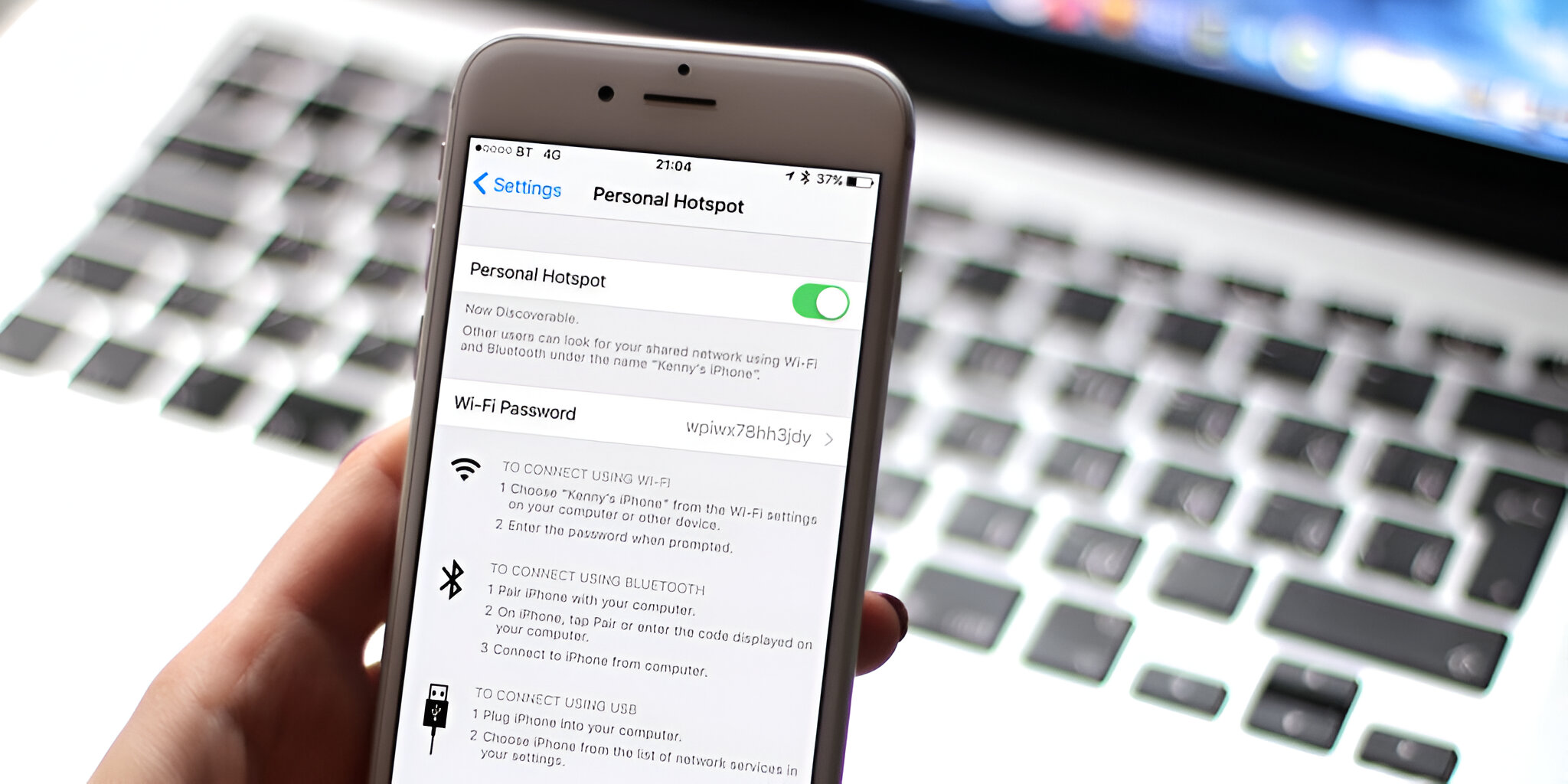 Connecting Laptop to iPhone Hotspot User Guide