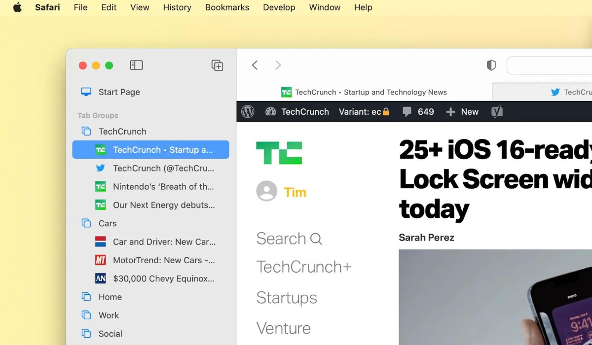 How To Remove Sidebar In Safari