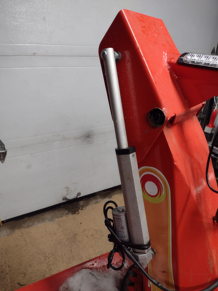 Snowblower Electric Chute Deflector and Rotator Controls