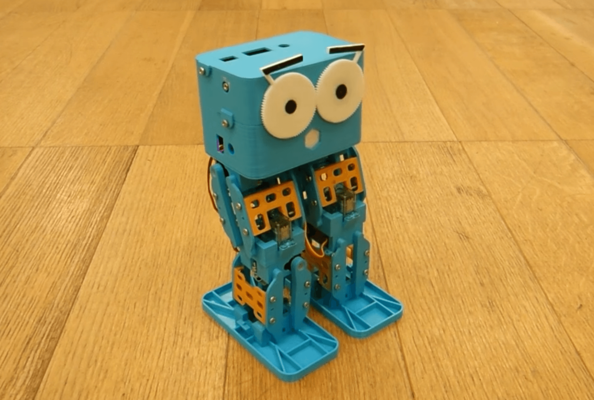 3Dprinted Marty toy robot to teach mechanics skills Robots Champion