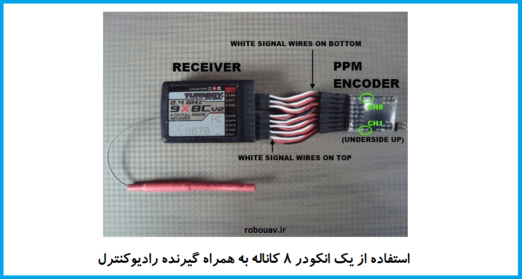 PPM Encoder آموزش الکترونیک برنامه نویسی رباتیک