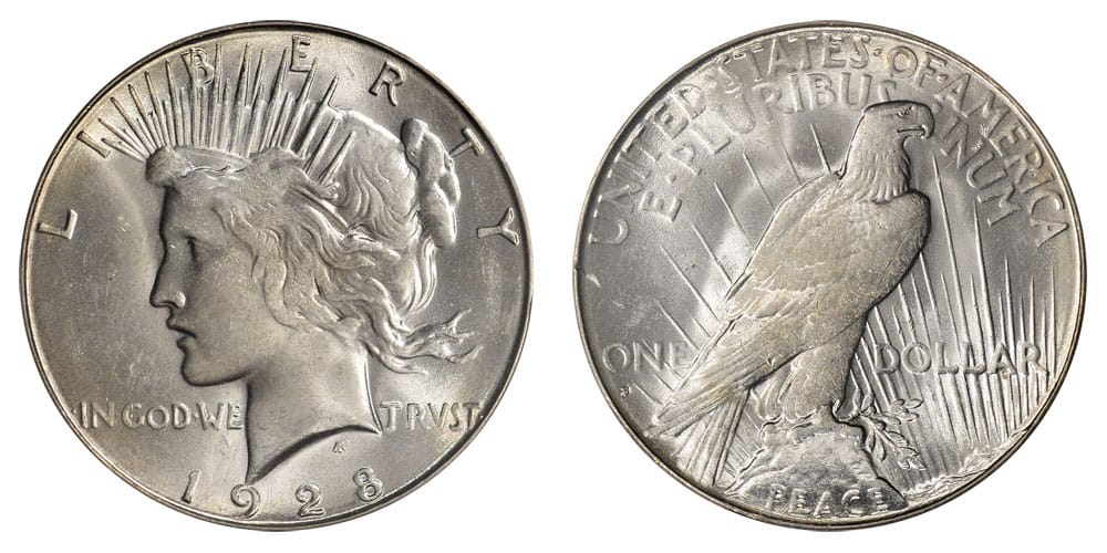 1928 Silver Dollar Value Guides (Rare Errors, "S" & No Mint Mark)