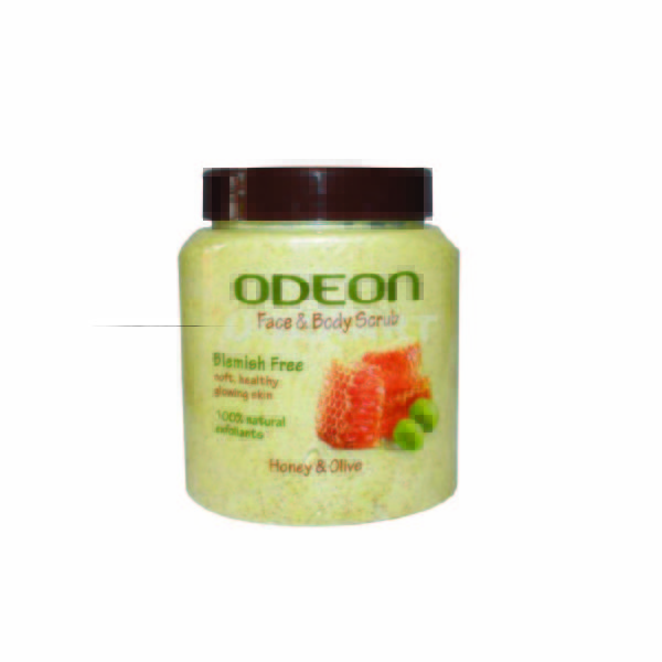 Odeon Face and Body Scrub HONEY and OLIVE 500ml Robranmall