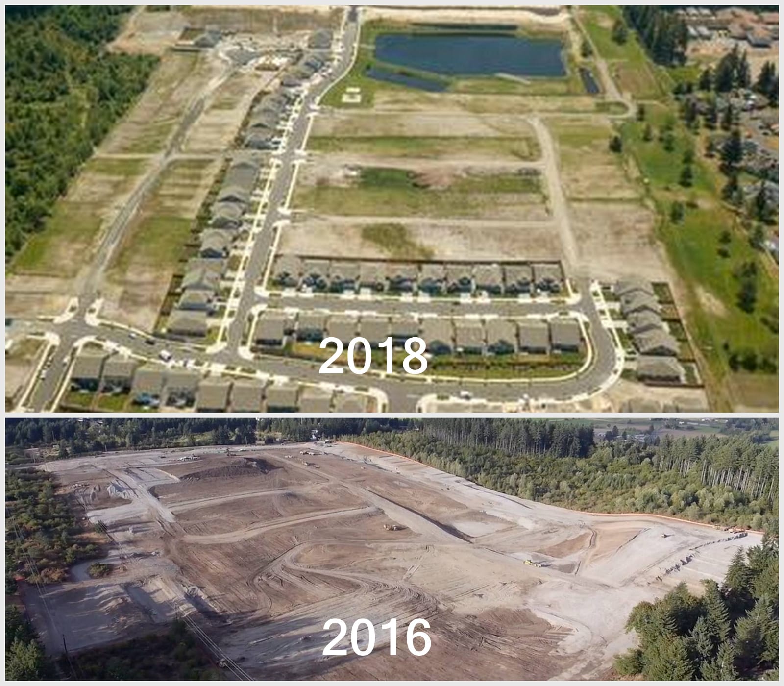 First Phase of New Home Community, Steilacoom Ridge, Nears Completion