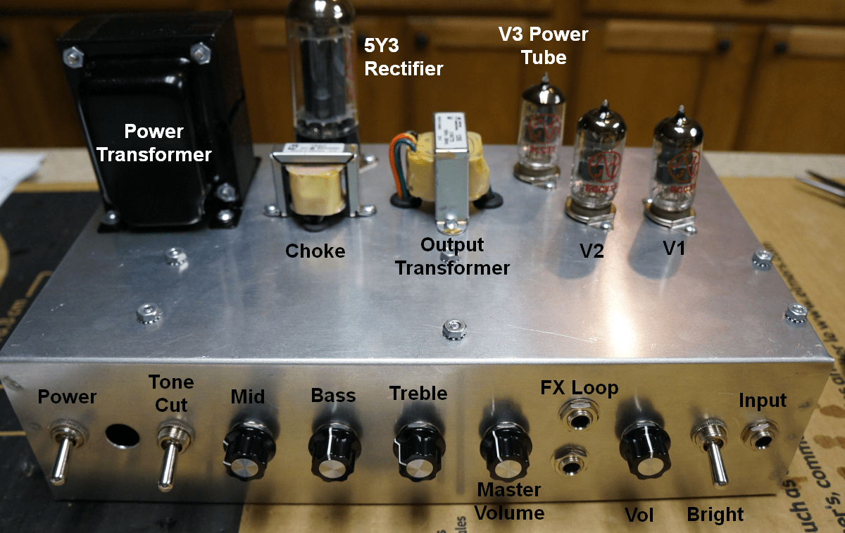 Tube Amp Chassis Telegraph