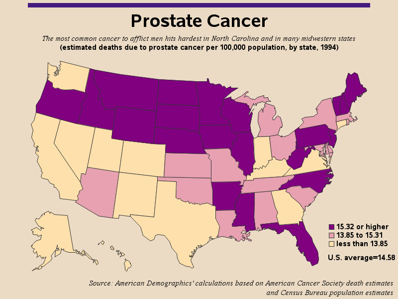 Bone Cancer Us Map SAS/Graph Cancer Maps American Demographics