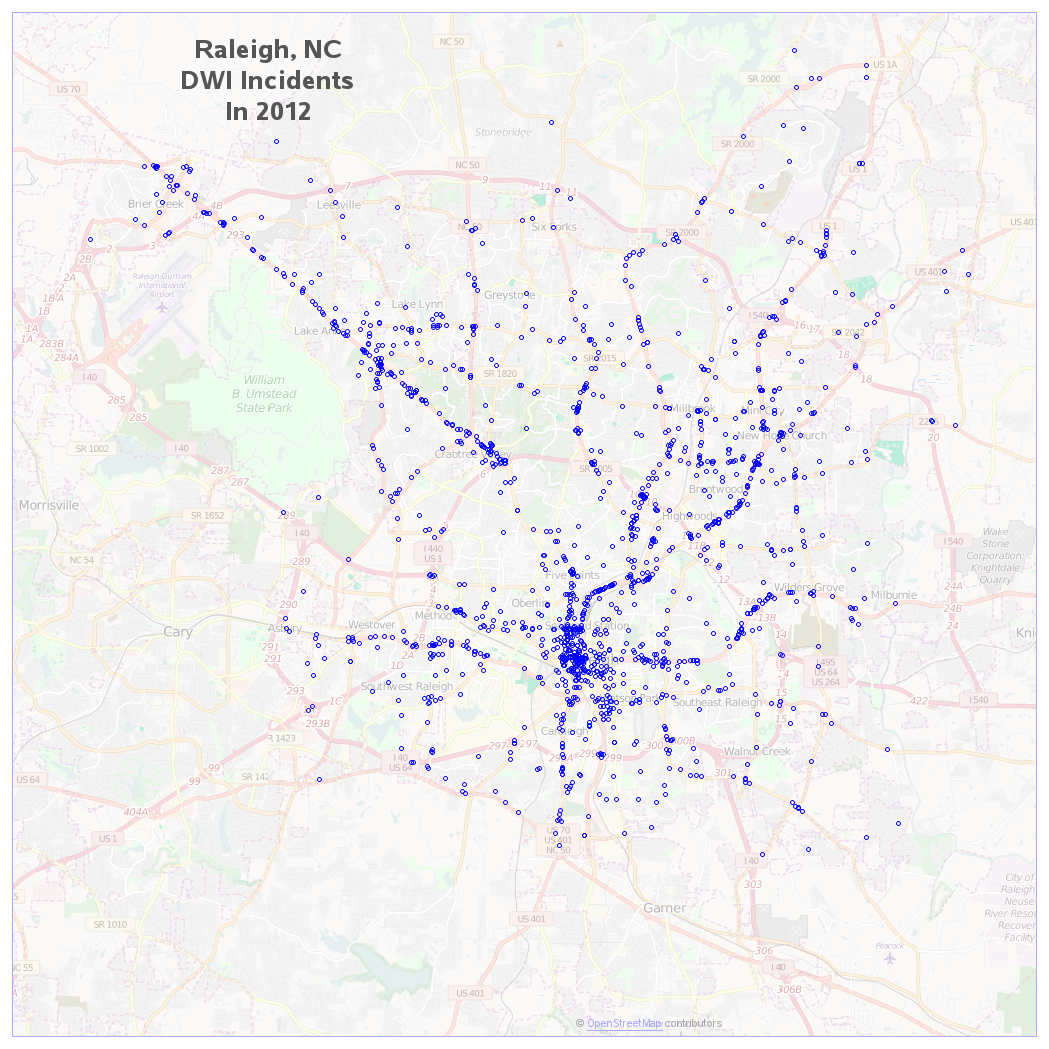 Raleigh Crime data