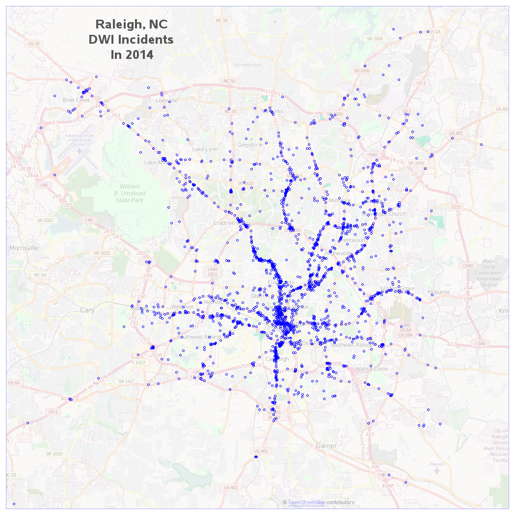 Raleigh Crime Map
