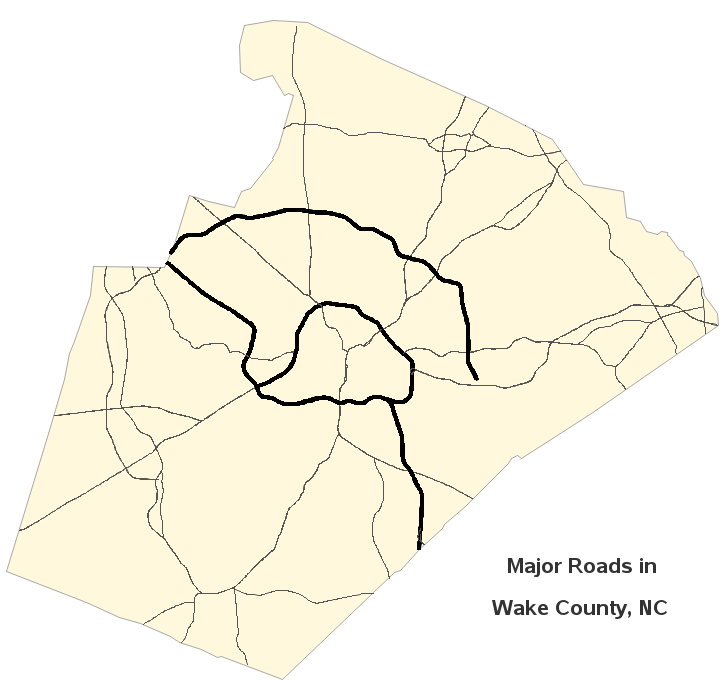 Maps of Wake County North Carolina marketmaps.com