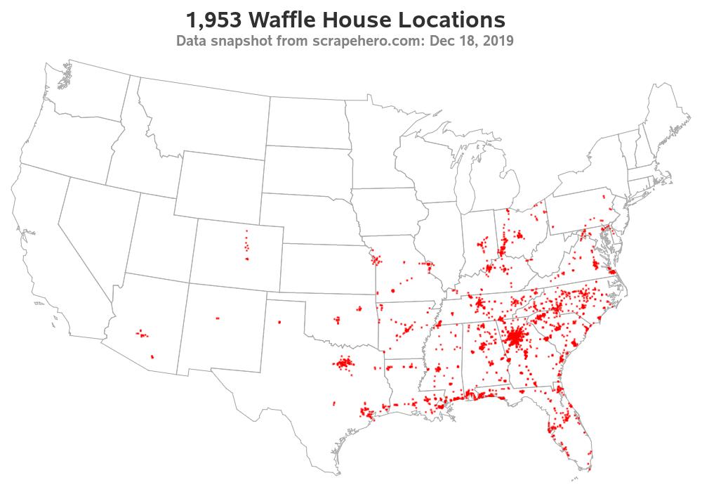 Waffle House Locations