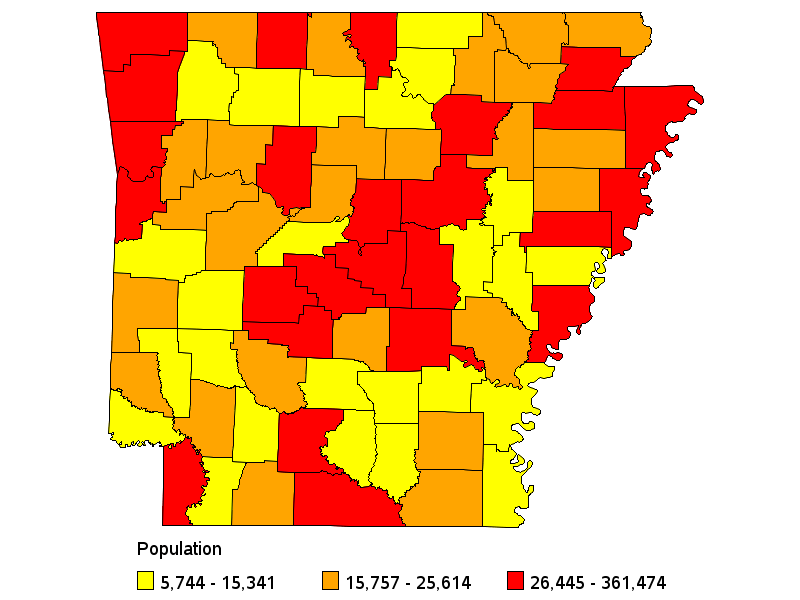 &carrier population by county