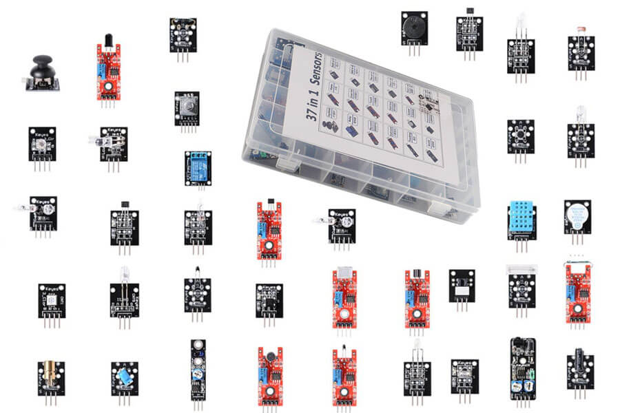Buy 37 in 1 Sensor Kit Compatible with Arduino at Best Price