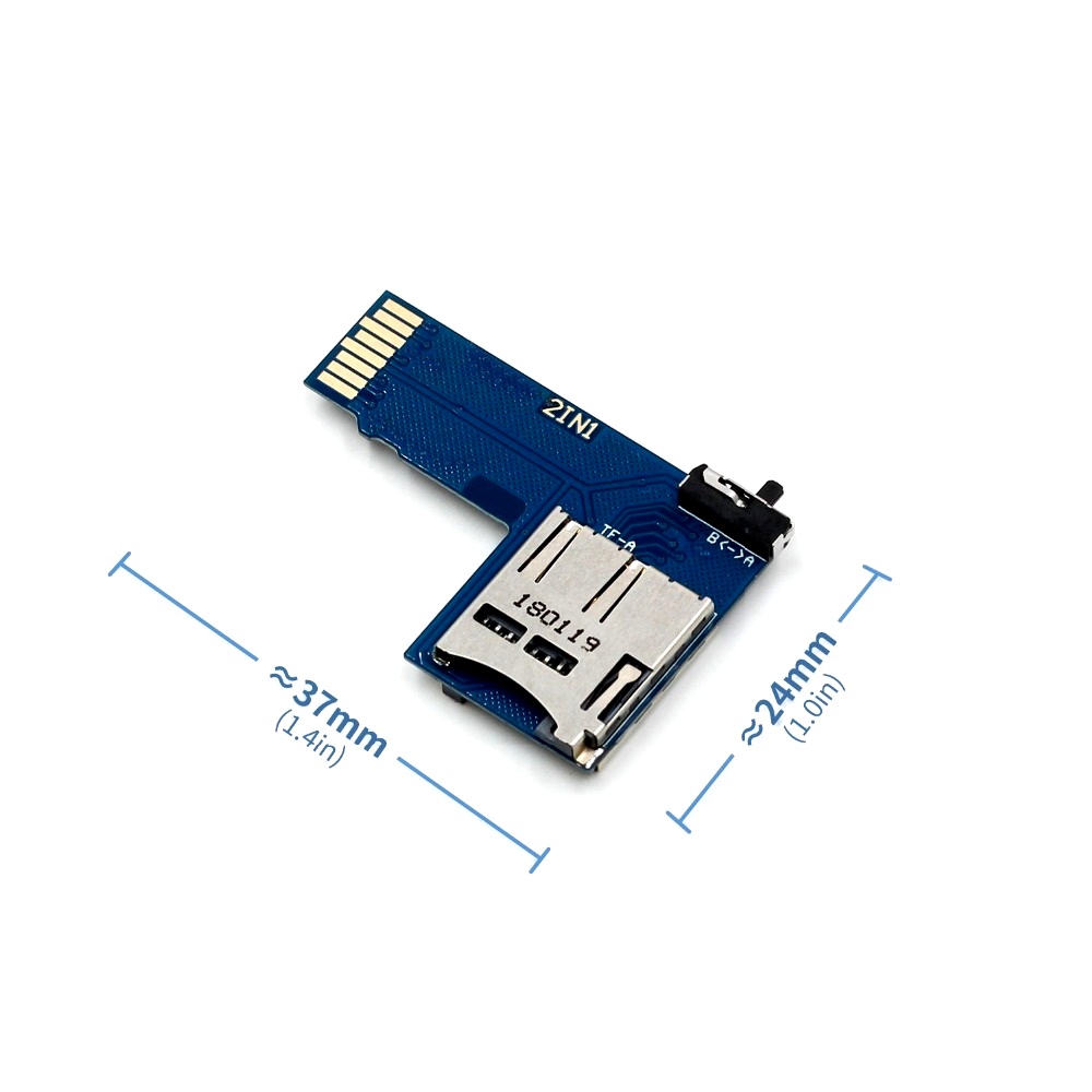 Buy Raspberry Pi 2 in 1 Dual SD Card Adapter Online Robu.in