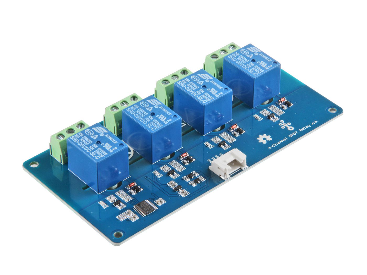 Buy Grove 4 Channel SPDT Relay Online Robu.in
