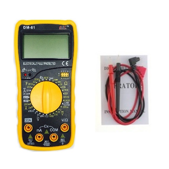Buy Htc Dm81 Digital Multimeter Online At The Best Price