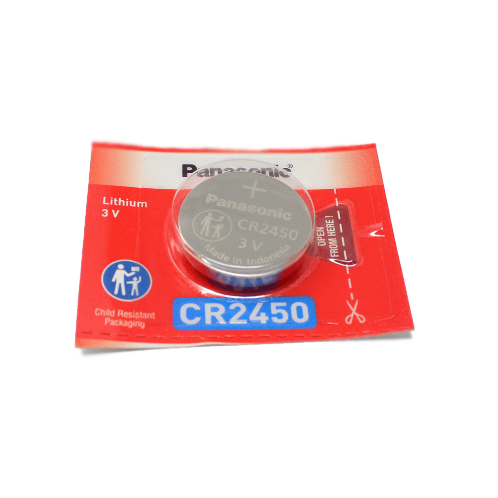 Buy Panasonic CR2450 3V Lithium Coin Battery Online at Robu.in