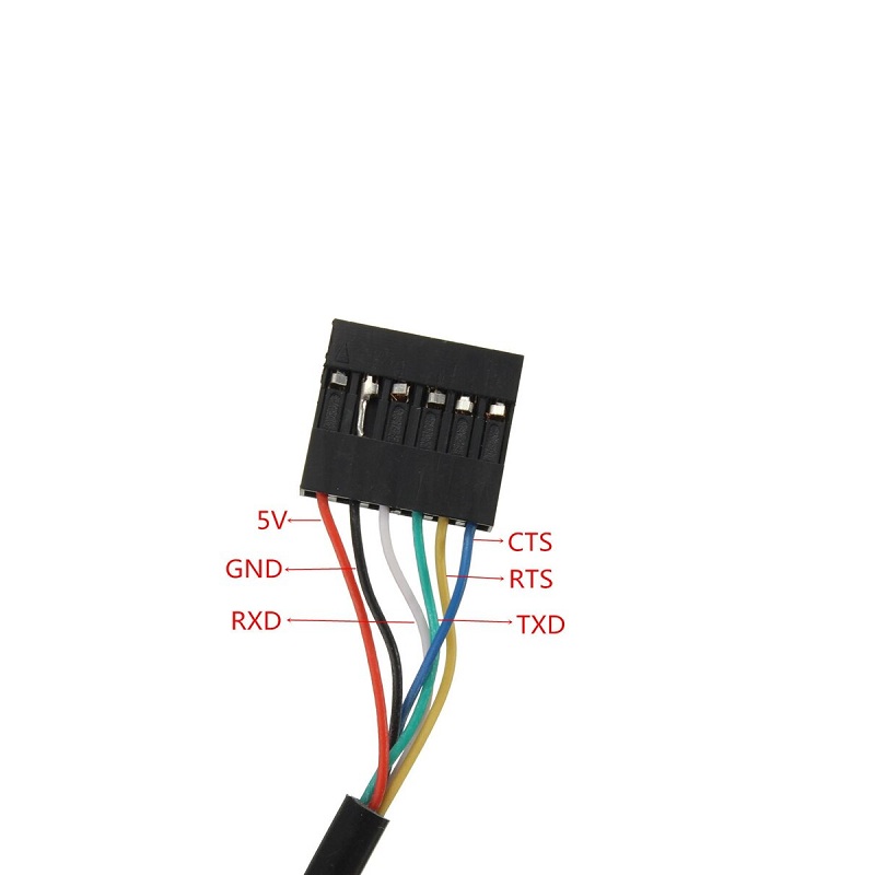 Buy 6 Pin USB to TTL UART Serial Cable Online Robu.in