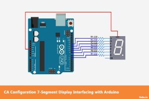 7-Segment Display – Types & Interfacing with Arduino | Connection & Code