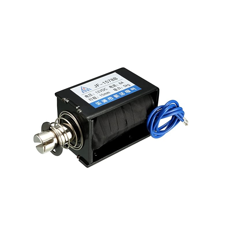 Buy DC 12V 50N 15mm Push Pull Solenoid Online at Robu.in