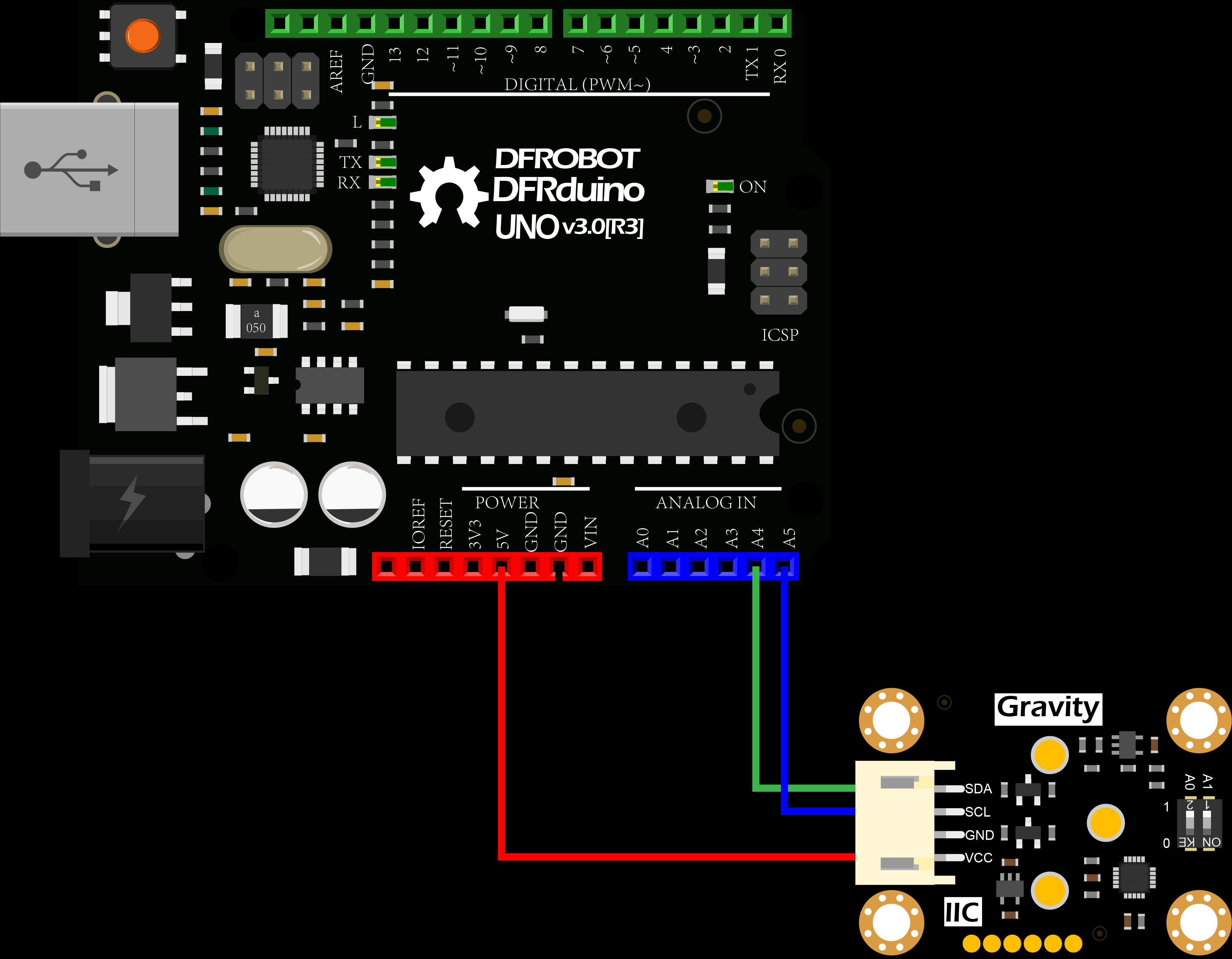 Buy DFRobot Gravity I2C Oxygen Sensor Online at Robu.in