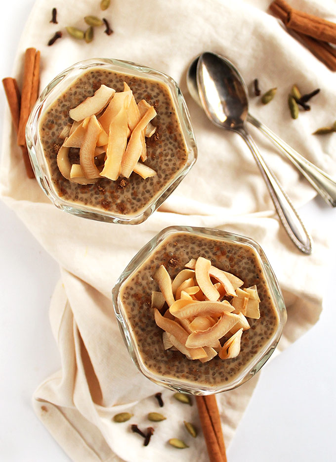 Vegan Chai Tea Spiced Chia Pudding Robust Recipes