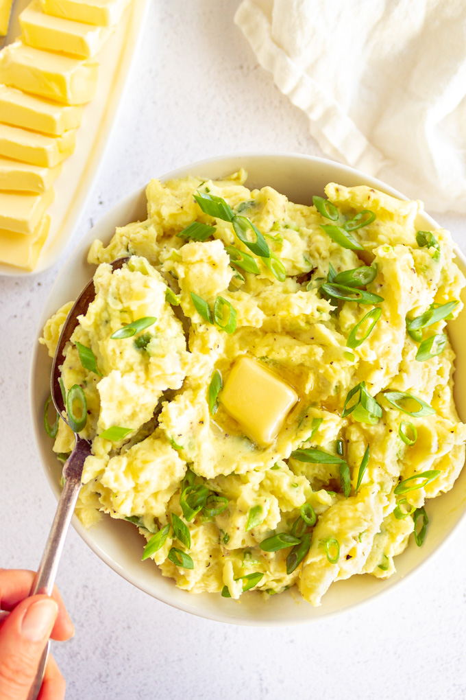 Irish Champ (Mashed Potatoes with Green Onions) Robust Recipes