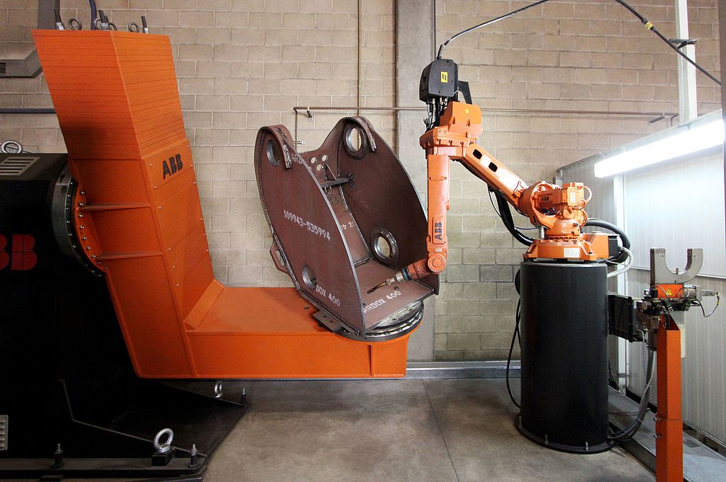 ABB FlexArc 600R Robotic Welding Cell, 2012 IRB 2600 Robot, IRPB R