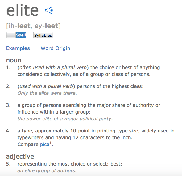What is the definition of an Elite OCR Athlete