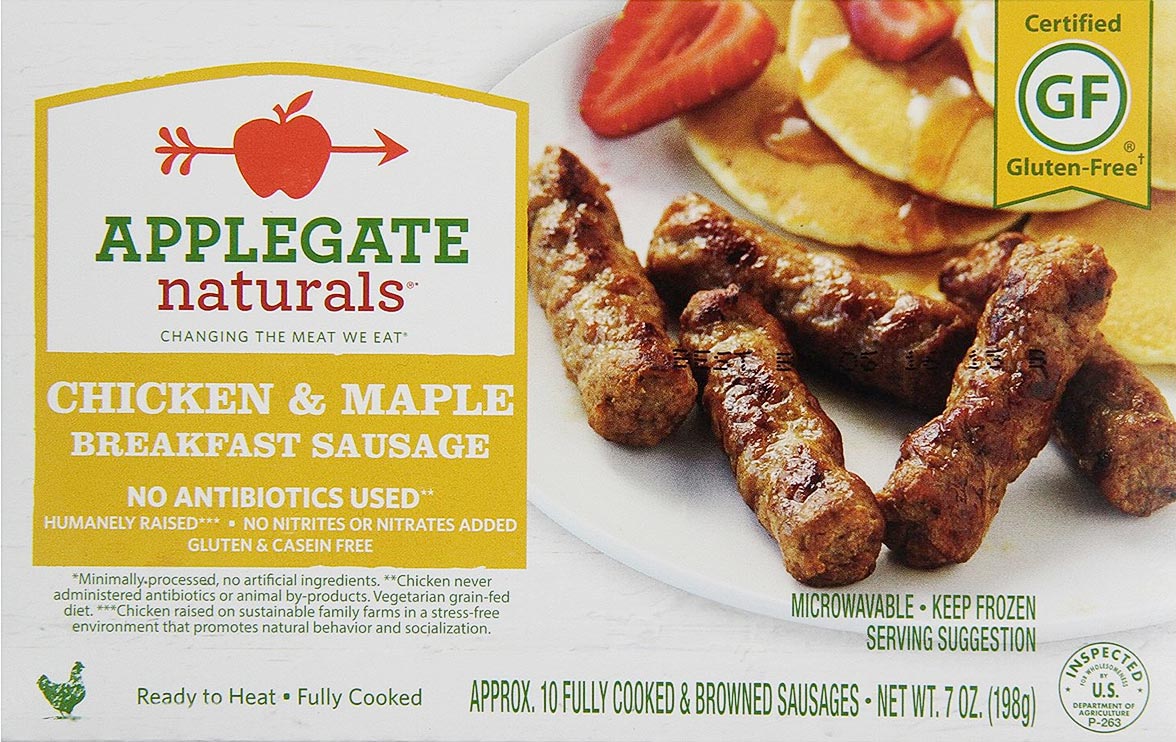 Applegate Chicken and Maple Breakfast Sausage Robyn O'Brien