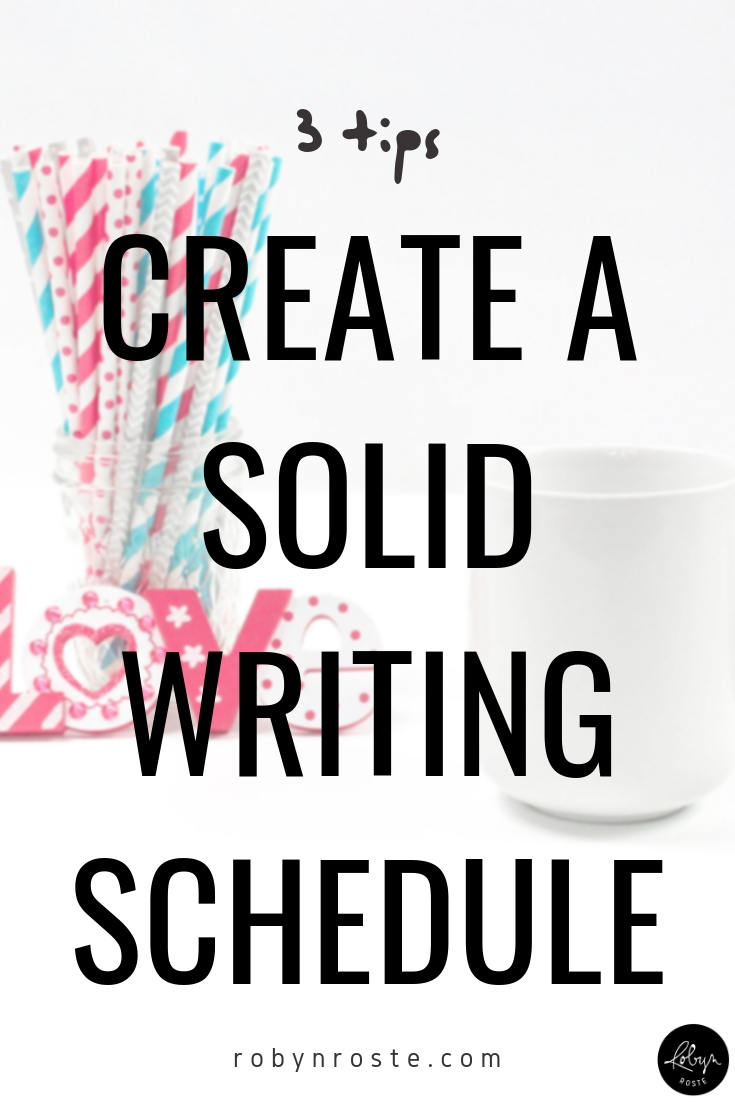 By taking time to create a writing schedule you change your internal dialogue from "Someday I'll write a book," to "By THIS DATE I'll write a book."