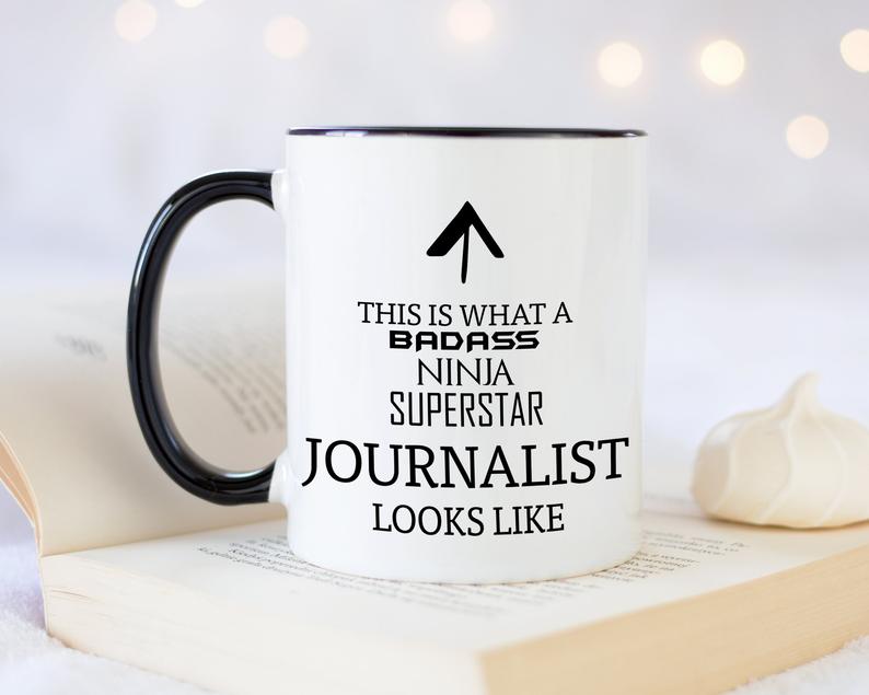 Gifts for writers | This is what a badass ninja superstar journalist looks like