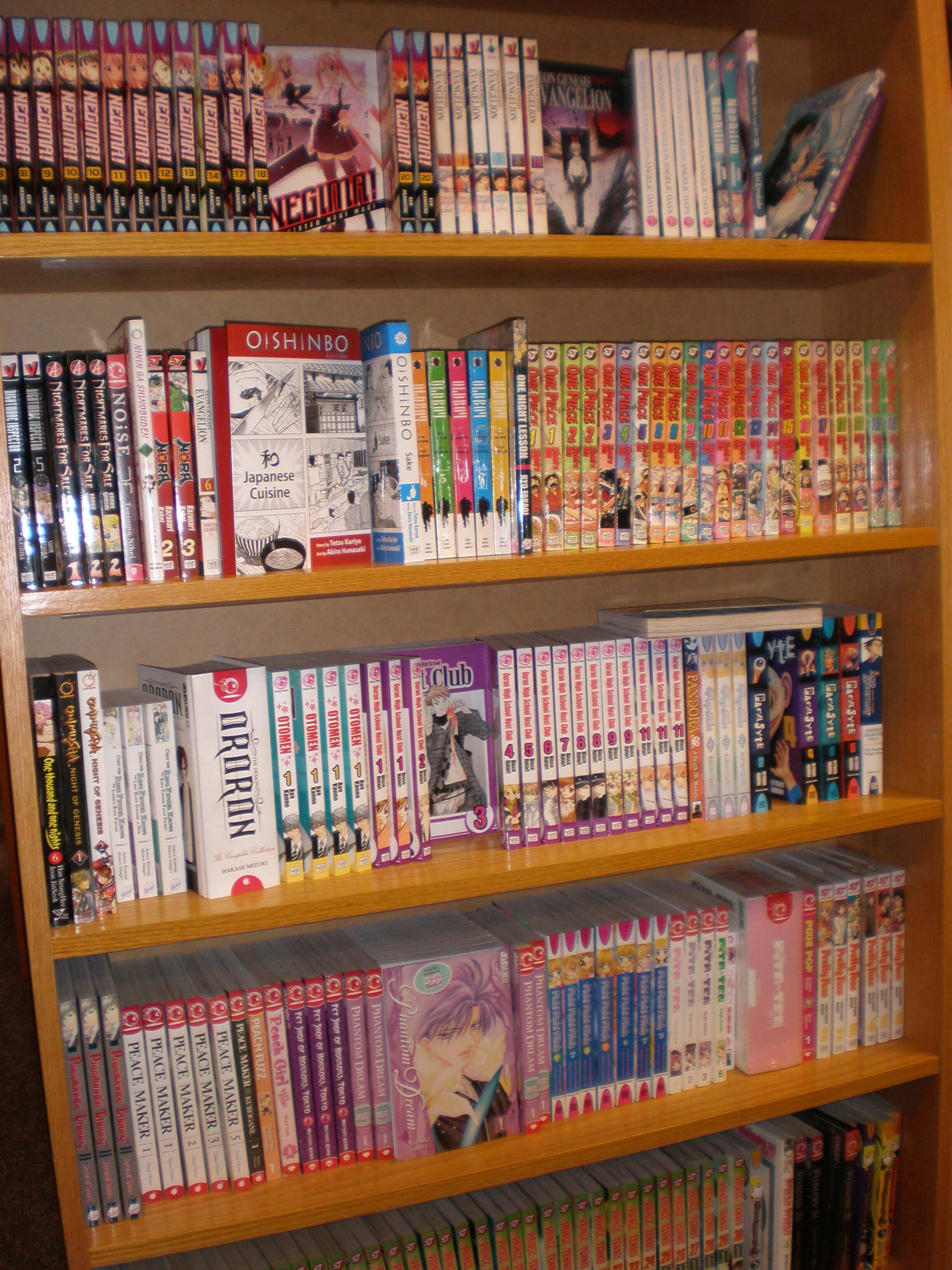 Manga for Teens Rochester Public Library