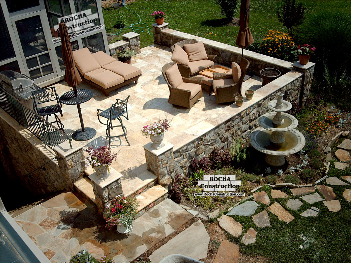 Stone Patios Rocha Construction Gaithersburg, MD