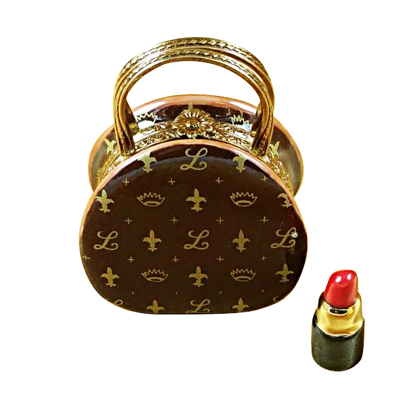 Designer Purse with Lipstick Rochard