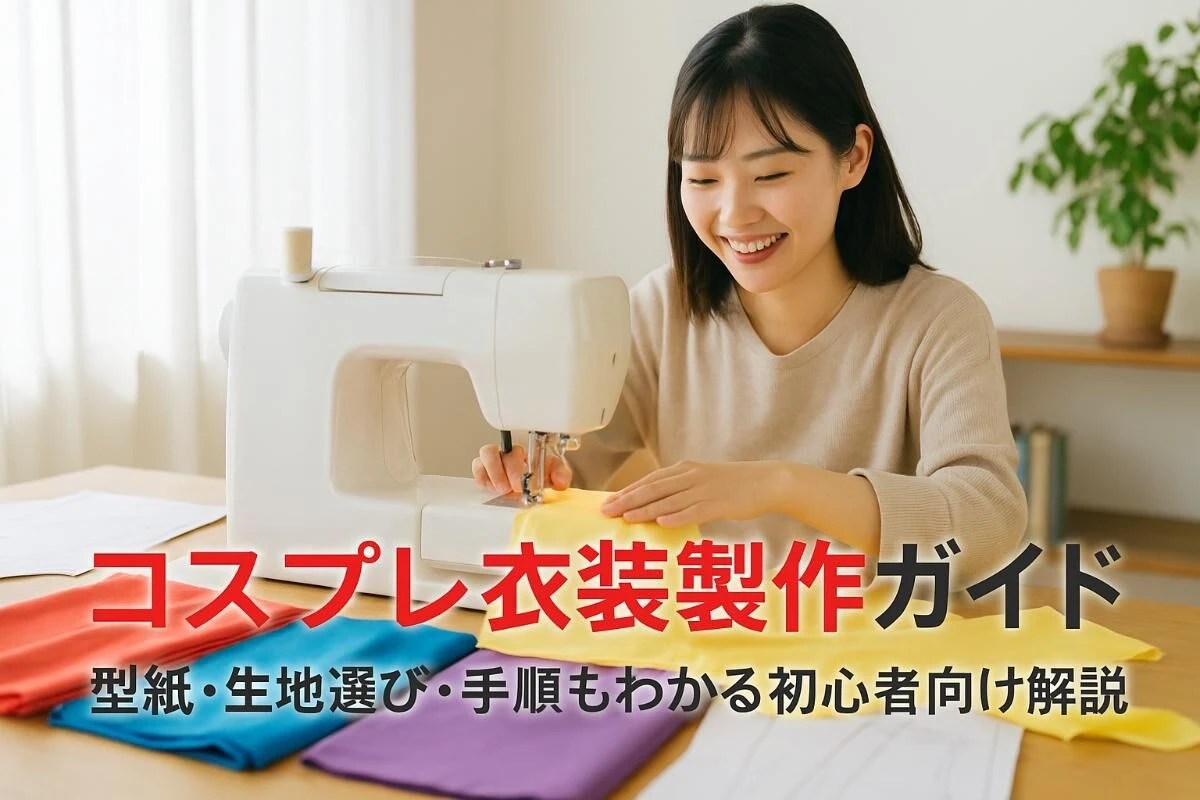 コスプレ衣装製作が初心者でも基礎から学べる実践ガイド！型紙や生地選び・手順と費用例も徹底解説 コラム 新宿で衣装製作のご依頼なら