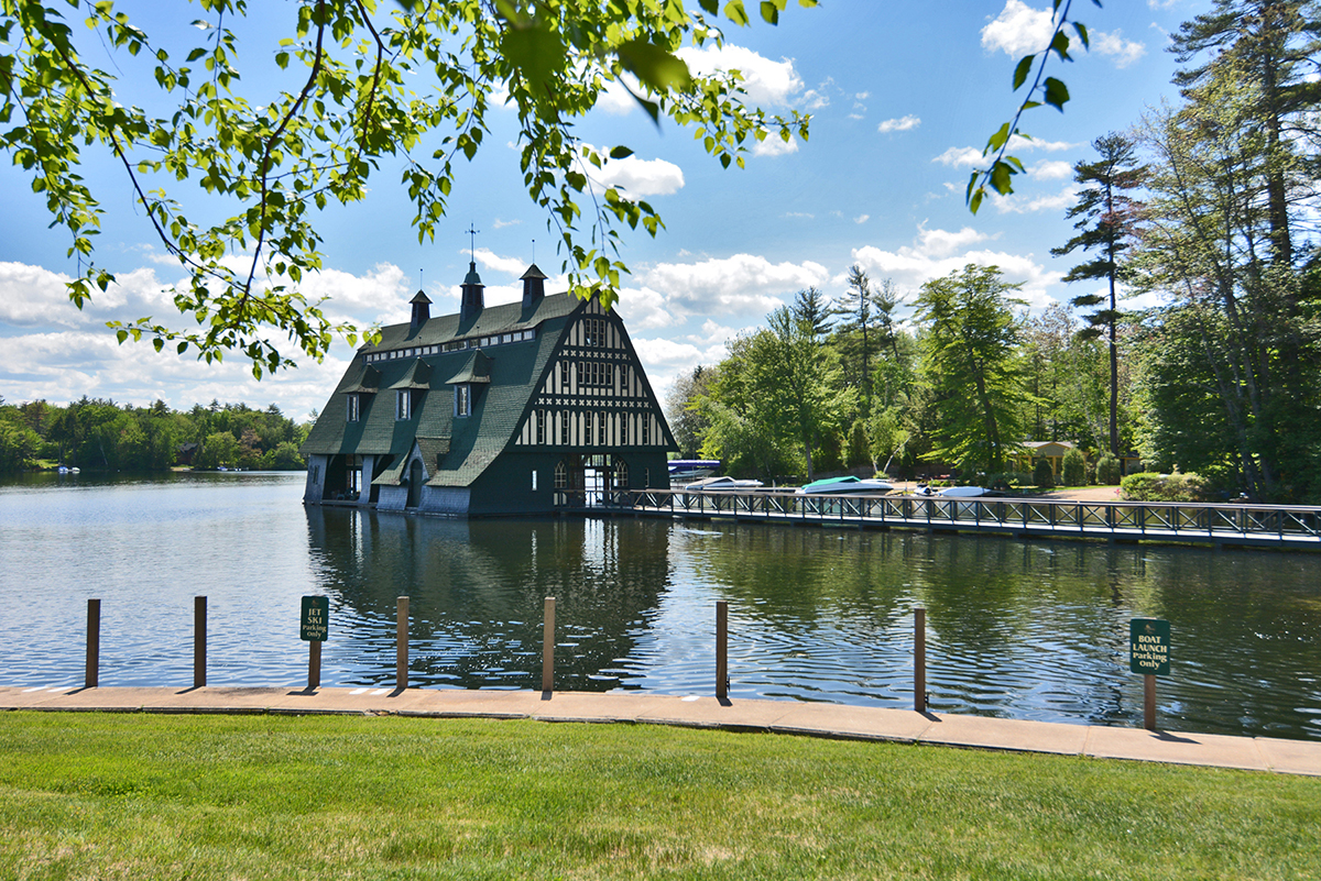 Historic Landmark is a Focal Point of Windward Harbor on Lake