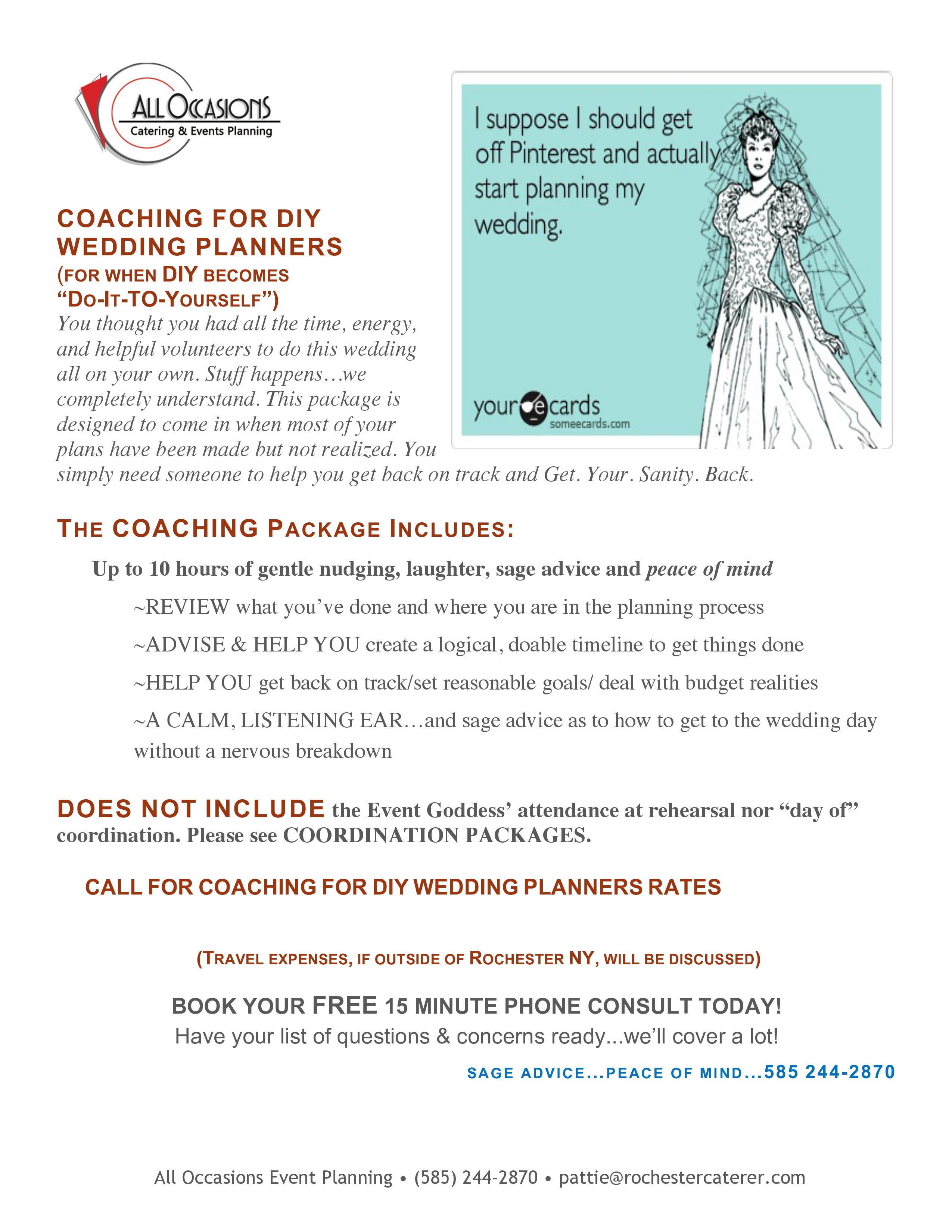 Wedding Planning Packages All Occasions Catering